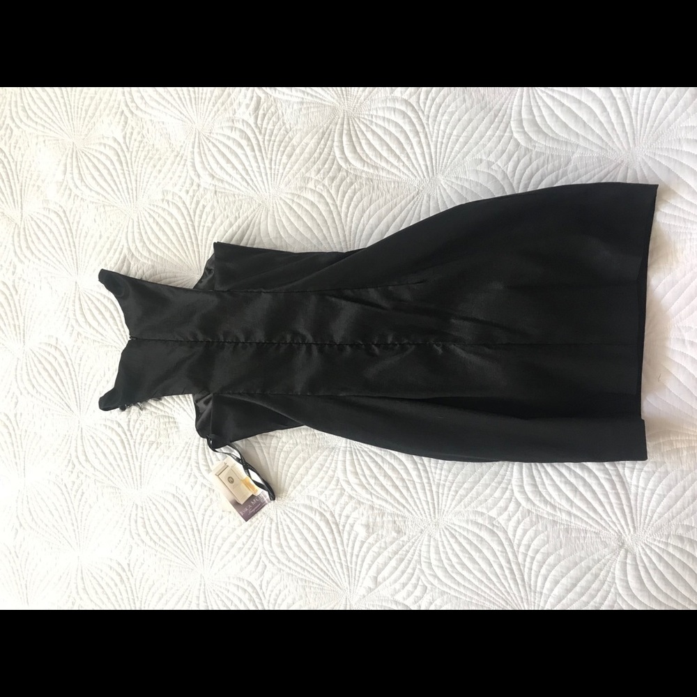 Jessica McClintock Black Mini Dress - Picture 5 of 8
